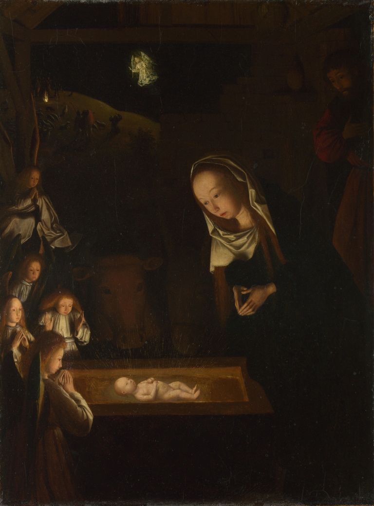 1490 Geertgen_tot_Sint_Jans,_The_Nativity_at_Night,_c_1490